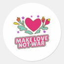 Search for make love not war stickers Hippie