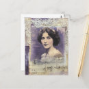 Search for retro lady postcards Ai generated