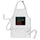 Search for funny christian aprons Loves