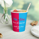 Search for he or she gender reveal crafts party Boy or girl