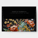 Search for burnt orange envelopes Return address