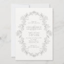 Search for toile wedding invitations Vintage