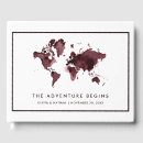 Search for map guest books Elegant