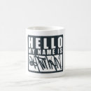 Search for city name mugs Yellow and black