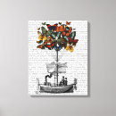 Search for butterfly canvas prints Airship