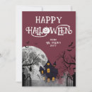 Search for red halloween cards Pumpkin