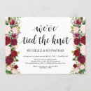 Search for elopement wedding reception invitations Happily ever after