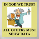 Search for we trust posters Scientist