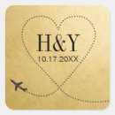 Search for airplane wedding stickers Aeroplane