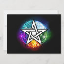 Search for wiccan invitations Pentagram