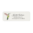 Search for hummingbirds return address labels Wildlife