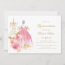 Search for paris quinceanera invitations Quinceañera