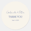 Search for round navy wedding stickers Simple