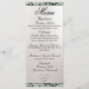 Search for ribbon wedding menus Green
