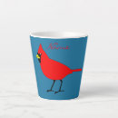 Search for cardinal bird mugs Red