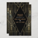 Search for gatsby wedding invitations Retro