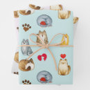 Search for fat cat wrapping paper Feline