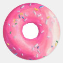 Search for pink doughnut with sprinkles stickers Sweet treat