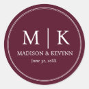 Search for chic wedding stickers Black and white