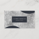 Search for silver foil business cards Makeup artist