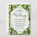 Search for lily of the valley wedding invitations Greenery