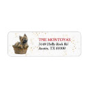 Search for cairn terrier return address labels Puppy