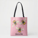 Search for queen bee tote bags Bug