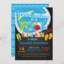 Search for boys pool party invitations For kids