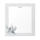 Search for floral notepads Dusty blue
