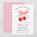Search for cherry bridal shower invitations Trendy