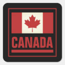 Search for flag maple leaf stickers Red