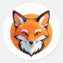 Search for fox design stickers Wildlife