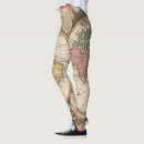 Search for world map leggings Antique