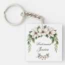Search for winter wedding key rings Bridesmaid