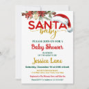 Search for december baby shower invitations Poinsettia