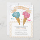 Search for pastel gender reveal invitations Sprinkles