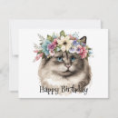 Search for ragdoll cat birthday cards Cute