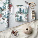 Search for snowy wrapping paper Trees