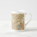 Search for flowers pattern mugs William morris