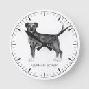 Search for boxer dog clocks Canine