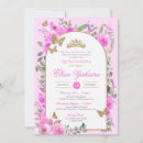 Search for watercolor butterfly invitations Mis quince anos