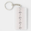 Search for nurse heart key rings Heartbeat