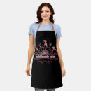 Search for boutique aprons Monogram logo staff