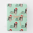 Search for bernese mountain dog wrapping paper Santa