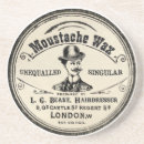 Search for moustache coasters Vintage