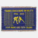 Search for wrestling blankets Coach