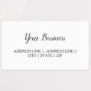 Search for business labels Promotional