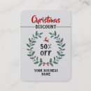 Search for christmas discount cards Red