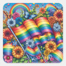 Search for rainbow flower stickers Rainbows