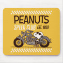 Search for car racing mousepads Snoopy